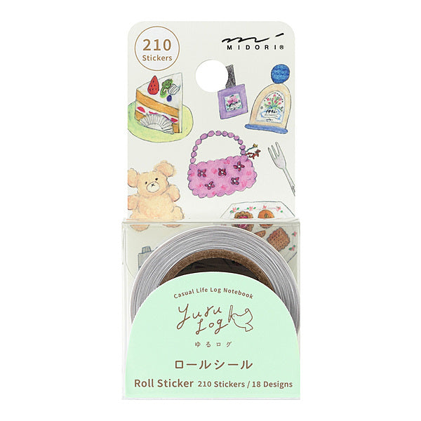Yuru Log Vol. 3 Roll Sticker - Motifs