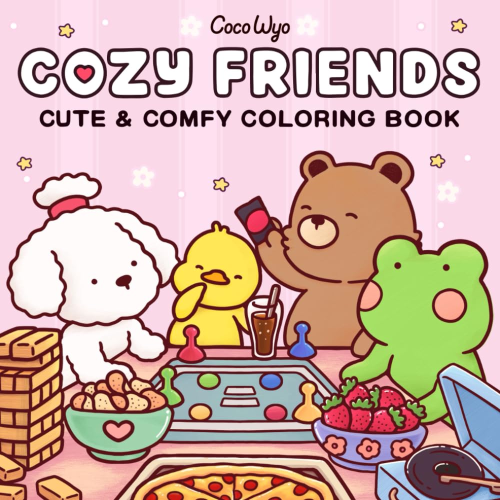 Litabók - Cozy Friends