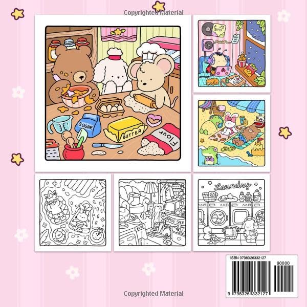 Litabók - Cozy Friends