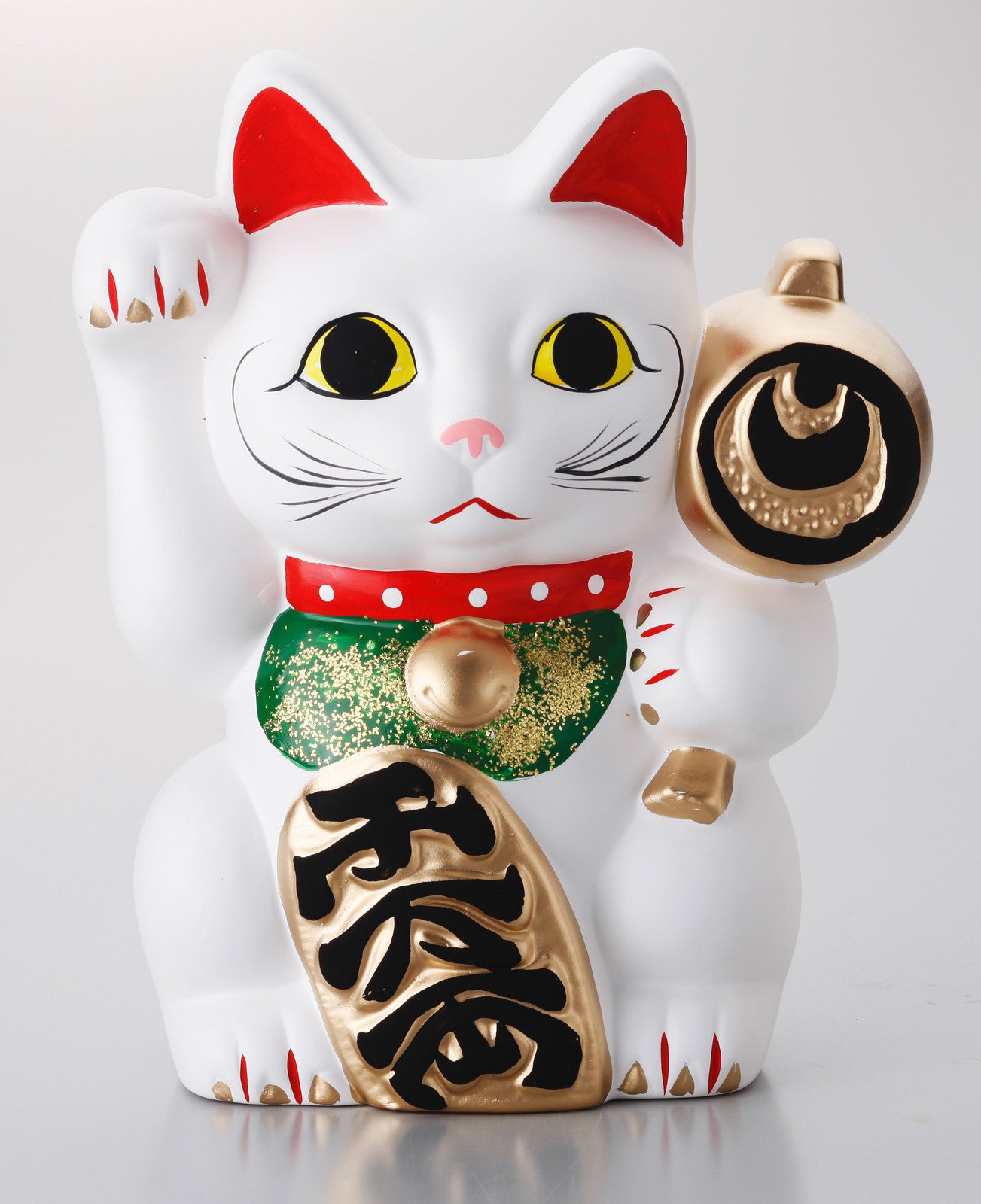 Maneki‑neko stytta frá Japan (22 x 17cm)