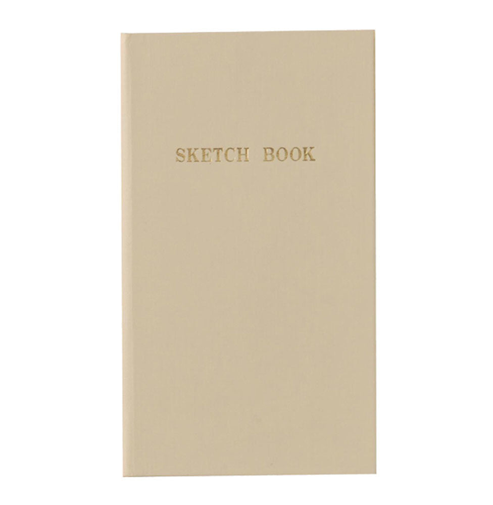 Stílabók með rúðustrikuðum síðum - Kokuyo Sketch Book (Beige)