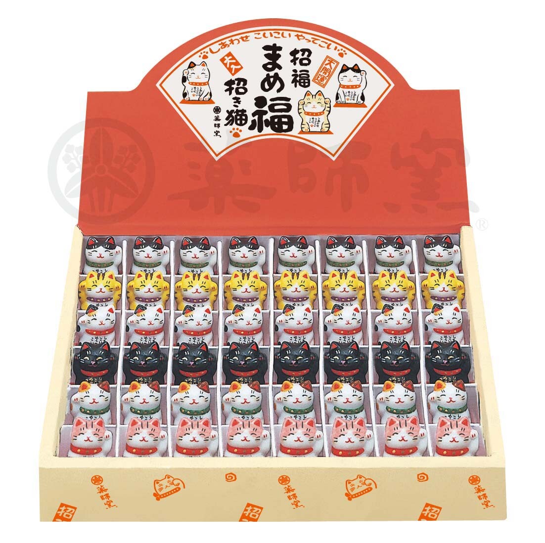 Maneki‑neko skraut (2.5cm)