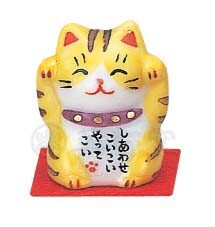 Maneki‑neko skraut (2.5cm)