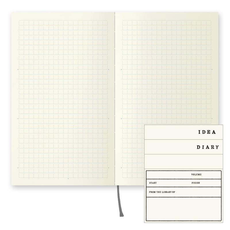 MD Notebook B6 Slim Gridded