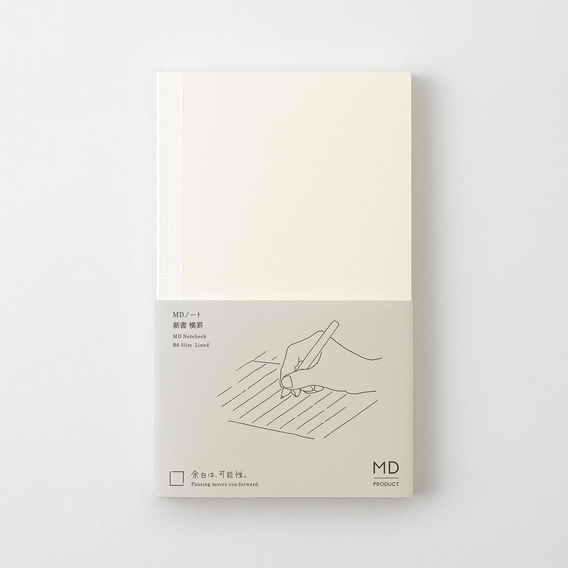 MD Notebook B6 Slim Lined
