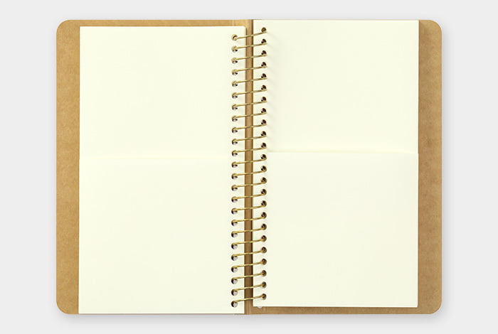 TRC SPIRAL RING NOTEBOOK A6 Slim Paper Pocket
