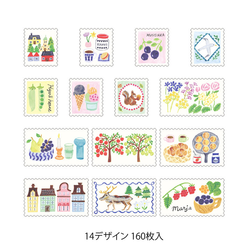 Yuru Log Vol. 3 Roll Sticker - Stamps