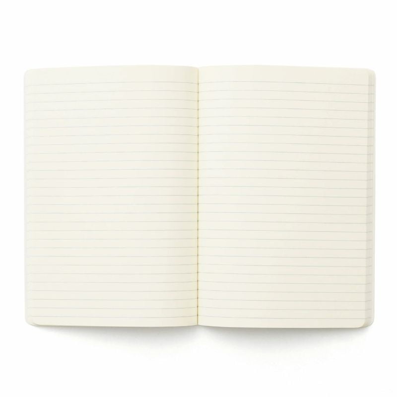 Penco PP línustrikuð glósubók (A5) Navy