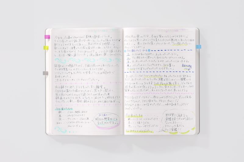 STÁLOGY 365 Days Notebook Lined Black [A5]