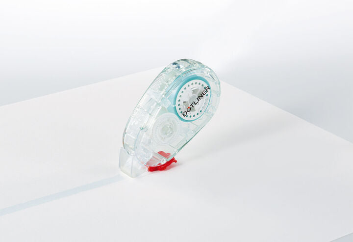 Transparent Mechanism Dotliner Tape, Strong Adhesive, Black