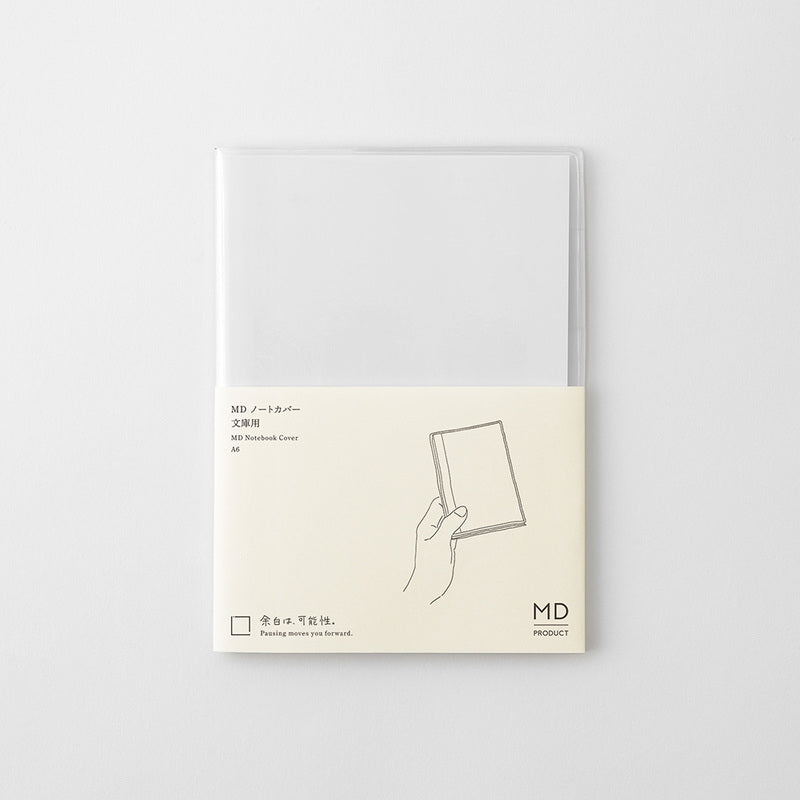 MD Notebook Cover A6 Clear