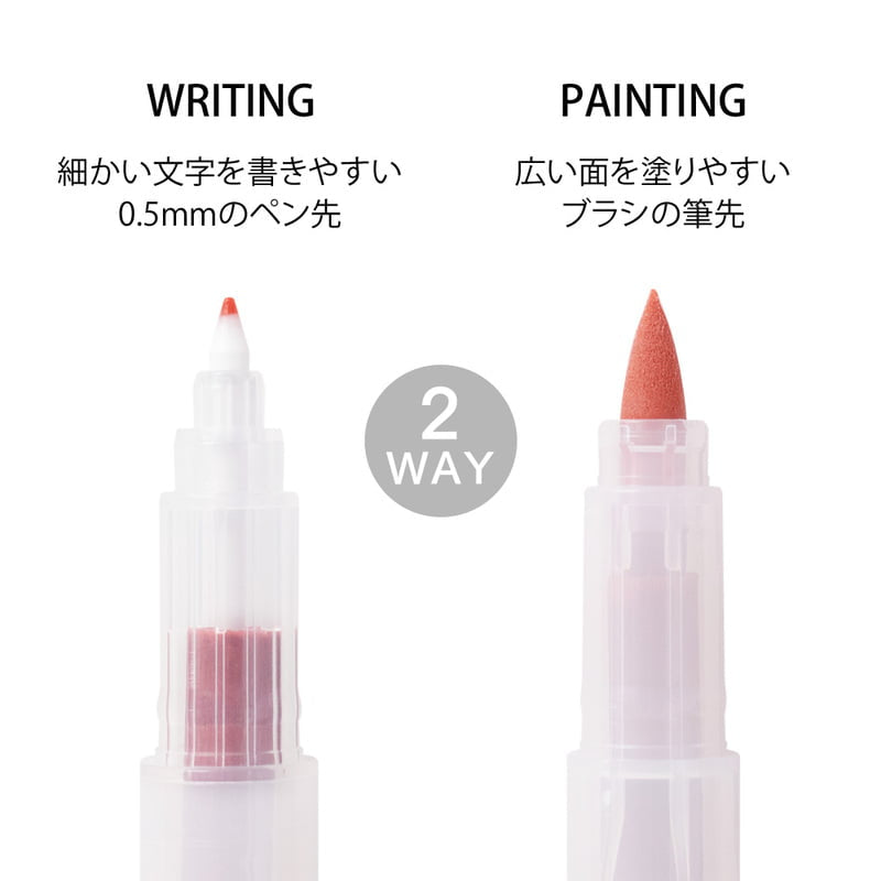 Tússpennar til að lita stimpla - Happy