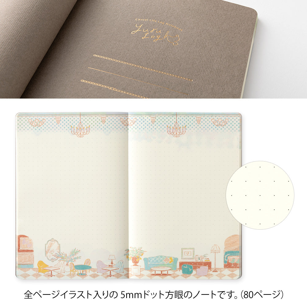 Yuru Log glósubók (B6) - ferðalag