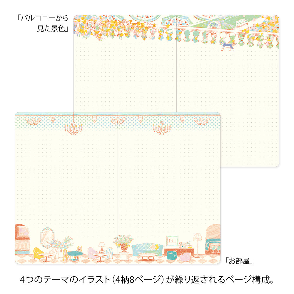 Yuru Log glósubók (B6) - ferðalag