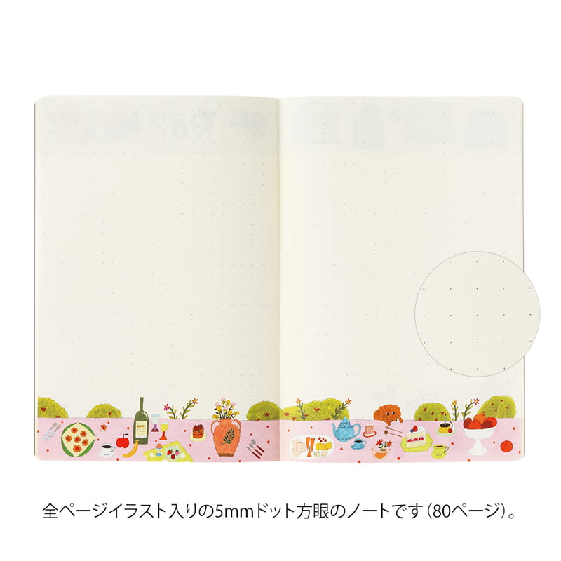Yuru Log glósubók (B6) - hlutirnir heima