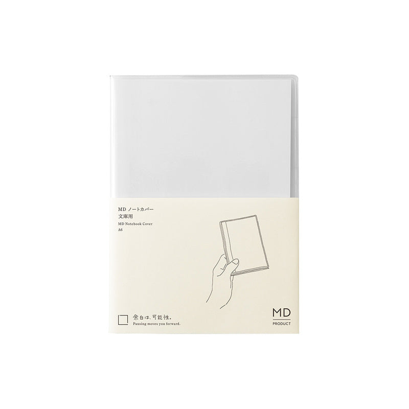 MD Notebook Cover A6 Clear