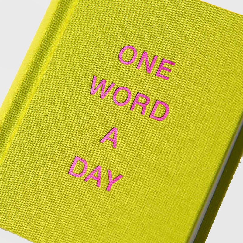 One Word a Day Green/Pink