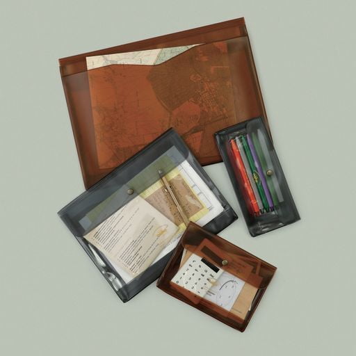 General Purpose Case A5 - Clear Grey