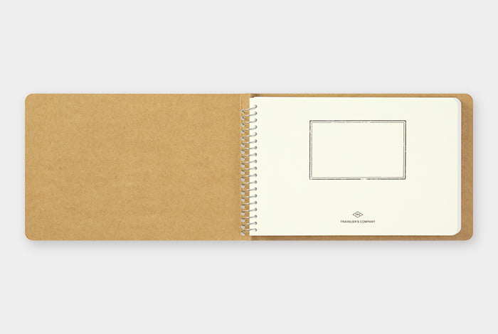 TRC SPIRAL RING NOTEBOOK B6 MD White