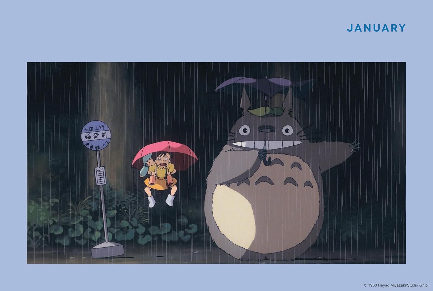 Studio Ghibli My Neighbor Totoro 2027 - dagbók