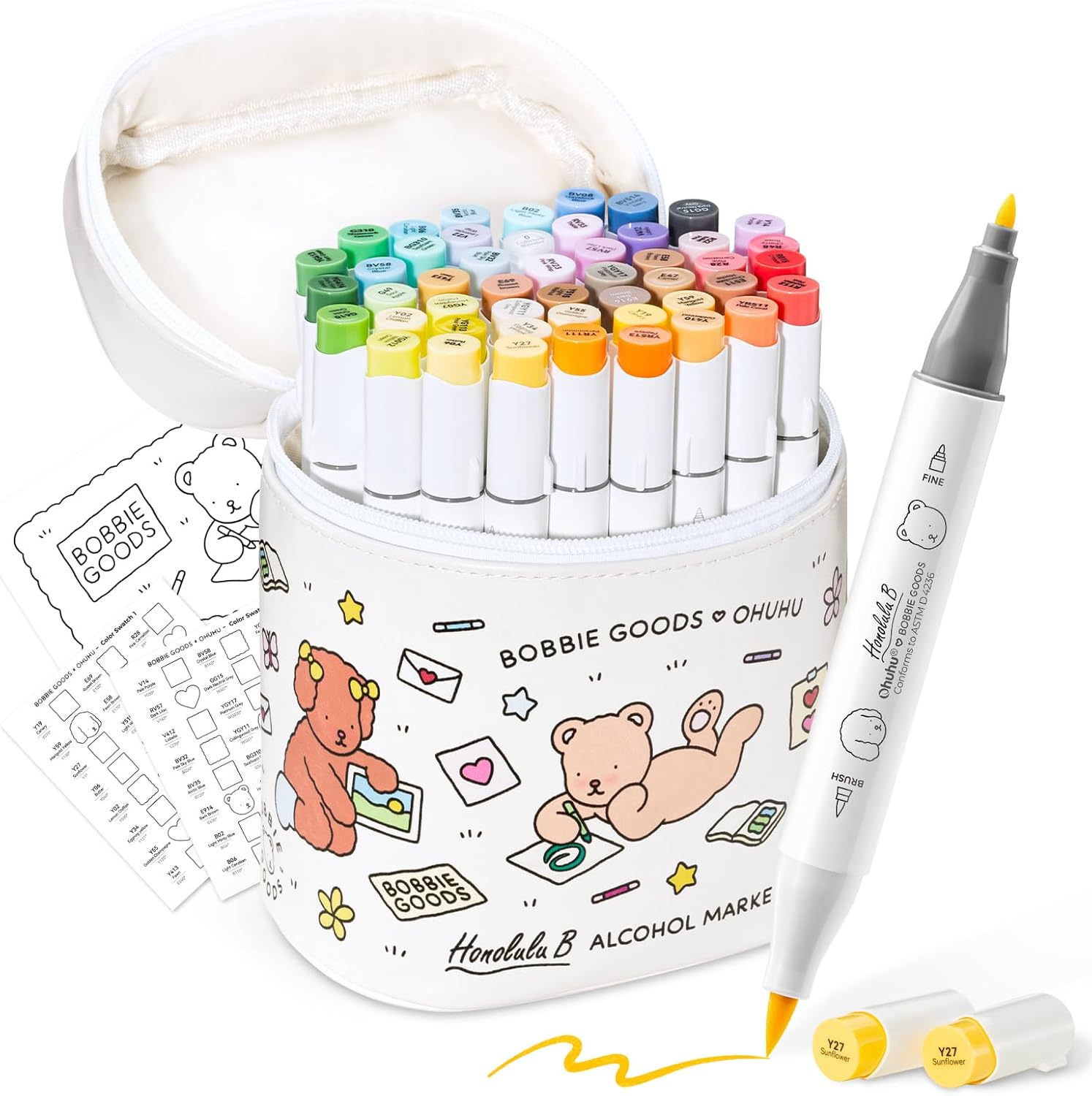 Ohuhu x Bobbie Goods [48stk - brush&fine]