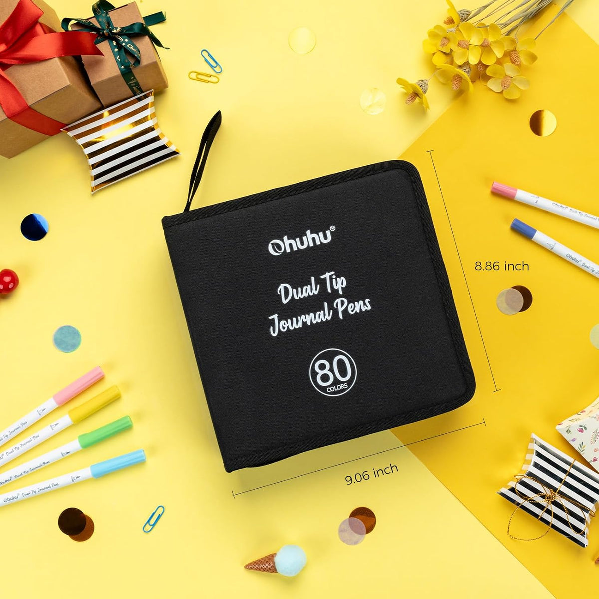 Ohuhu Journal Pens [80stk - brush & fine]
