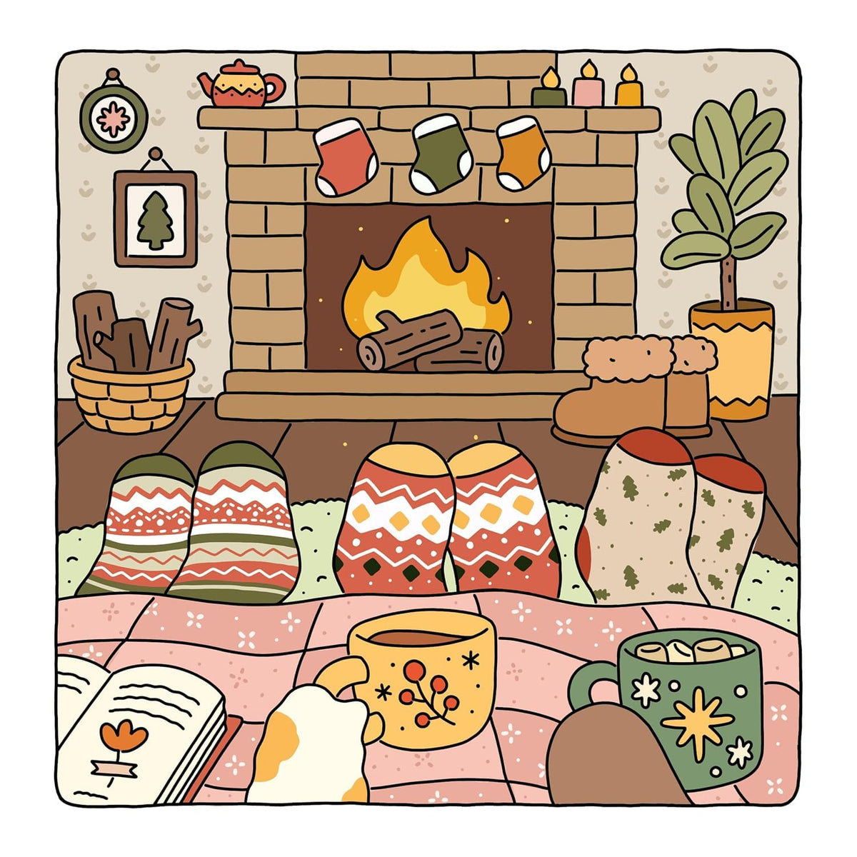 Litabók - Fuzzy Hygge