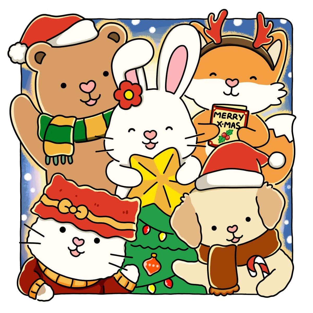 Litabók - Fuzzy Hygge: Christmas Vibes