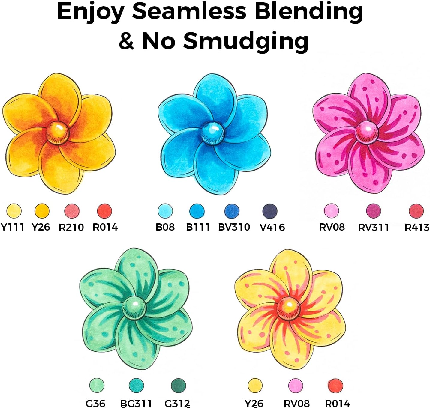 Ohuhu Honolulu² S [72stk - brush&soft chisel] Basic