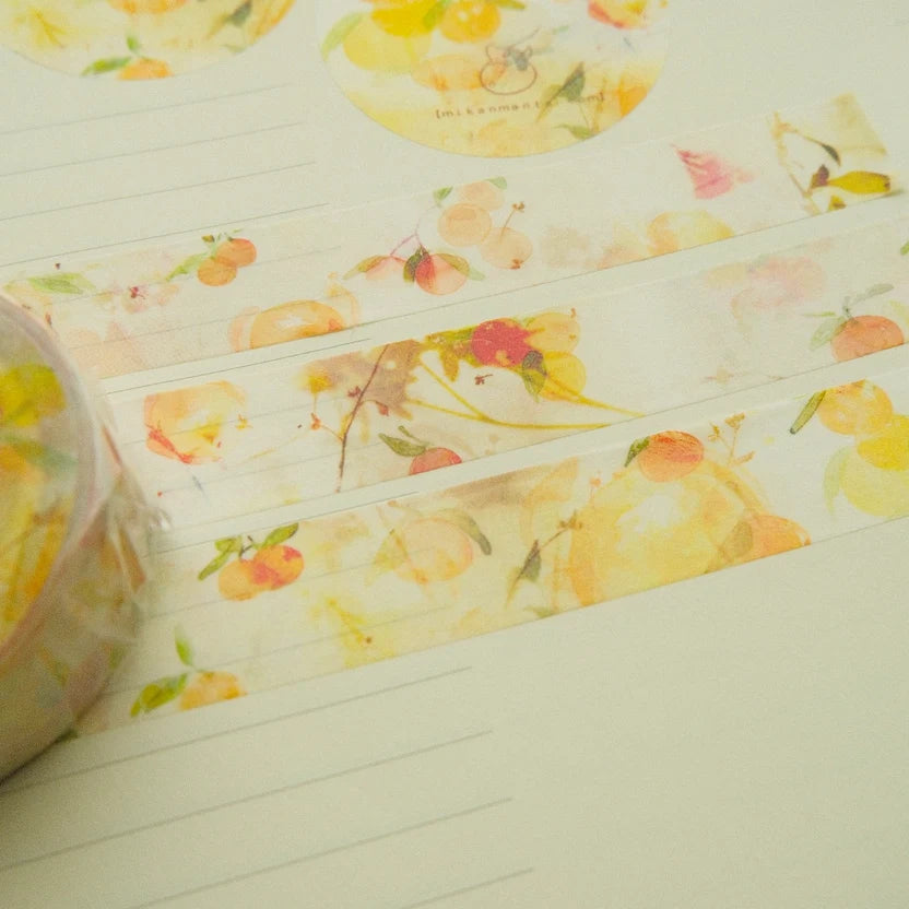 mikan manta washi límband - sólsetur