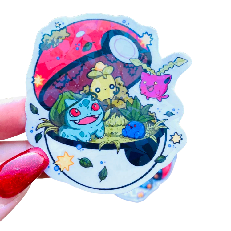 Disadoodles límmiði - Pokemon Grass