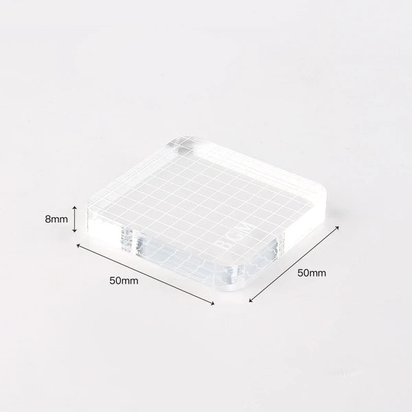 Stimplaspjald - Clear Stamp 50x50x8mm