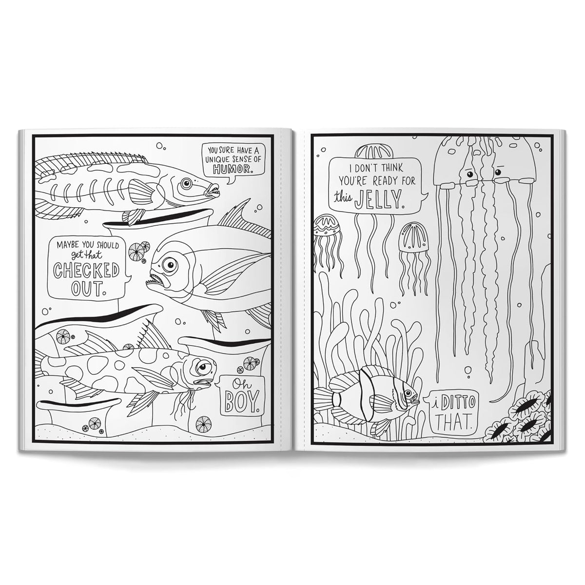 Litabók - Judgy Fish