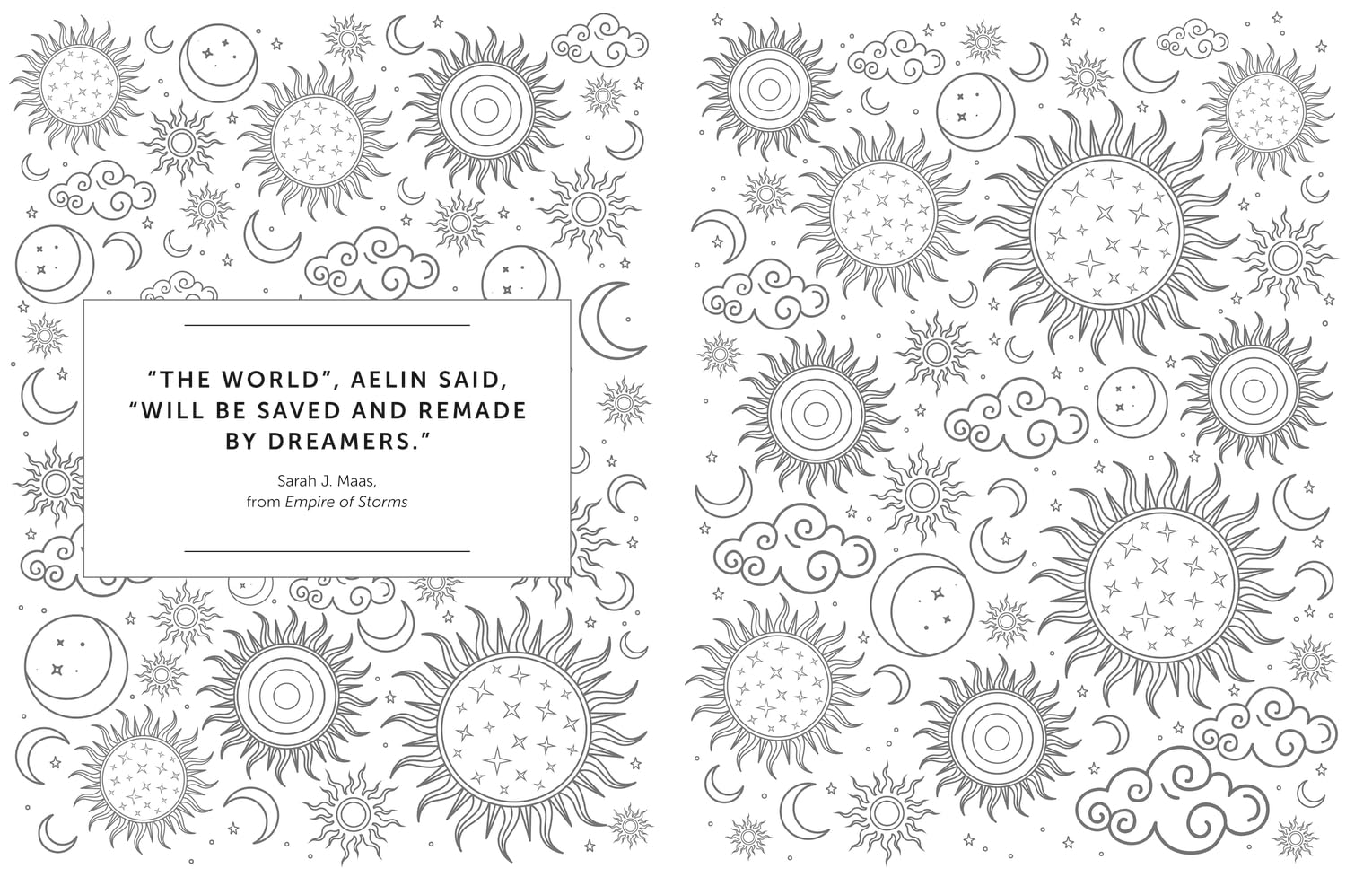 Litabók - The Romantasy Coloring Book