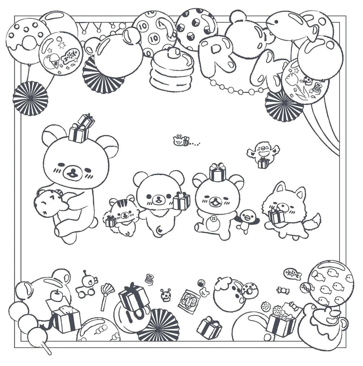 Litabók - Rilakkuma
