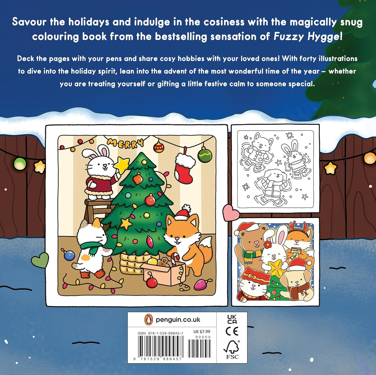 Litabók - Fuzzy Hygge: Christmas Vibes