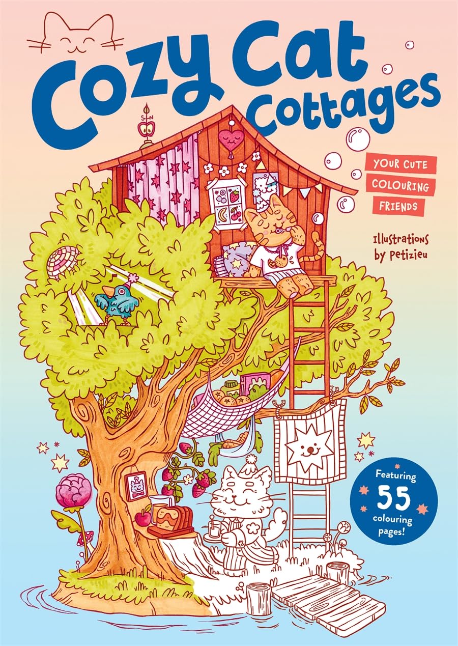 Litabók - Cozy Cat Cottages