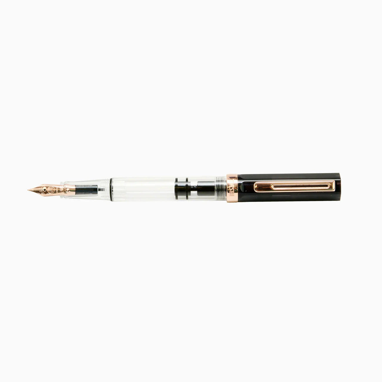 TWSBI ECO SMOKE ROSEGOLD FOUNTAIN PEN EF/F/M