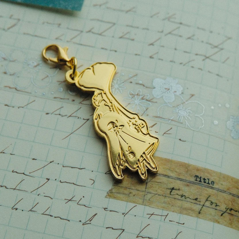 mikan manta brass skraut - floating