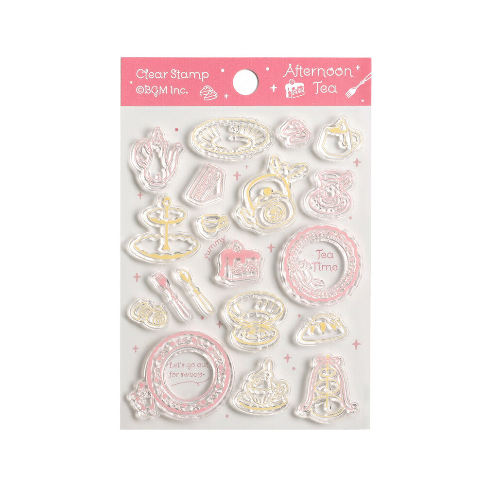 Clear Stamp - Afternoon Tea