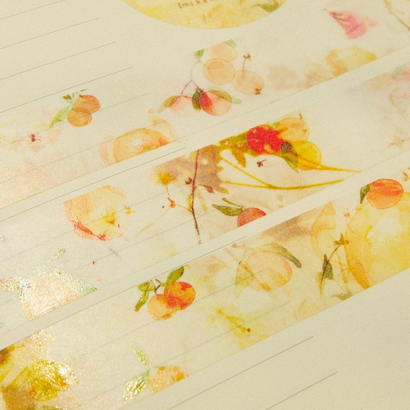 mikan manta washi límband - sólsetur