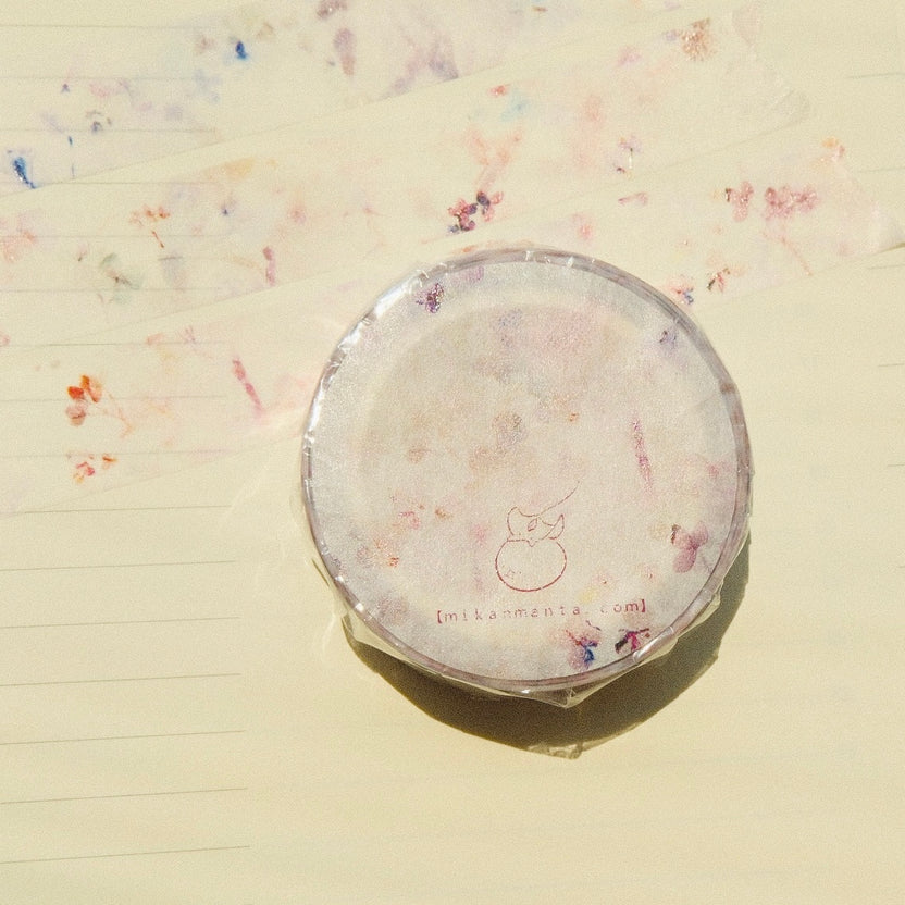 mikan manta washi límband - hortensía