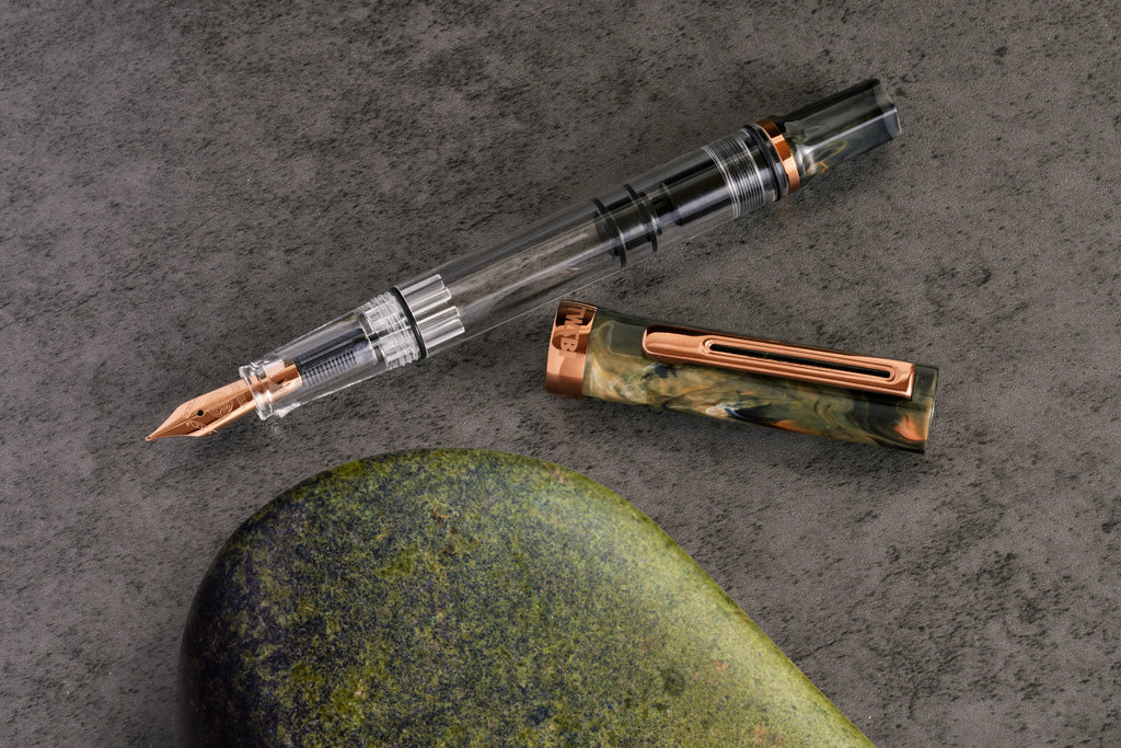 TWSBI ECO SERPENTINE WITH BRONZE FOUNTAIN PEN EF/F/M