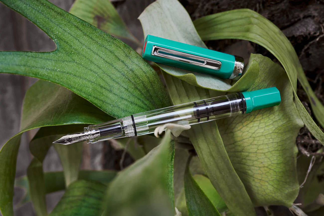 TWSBI ECO PERSIAN GREEN FOUNTAIN PEN - EF/M/B