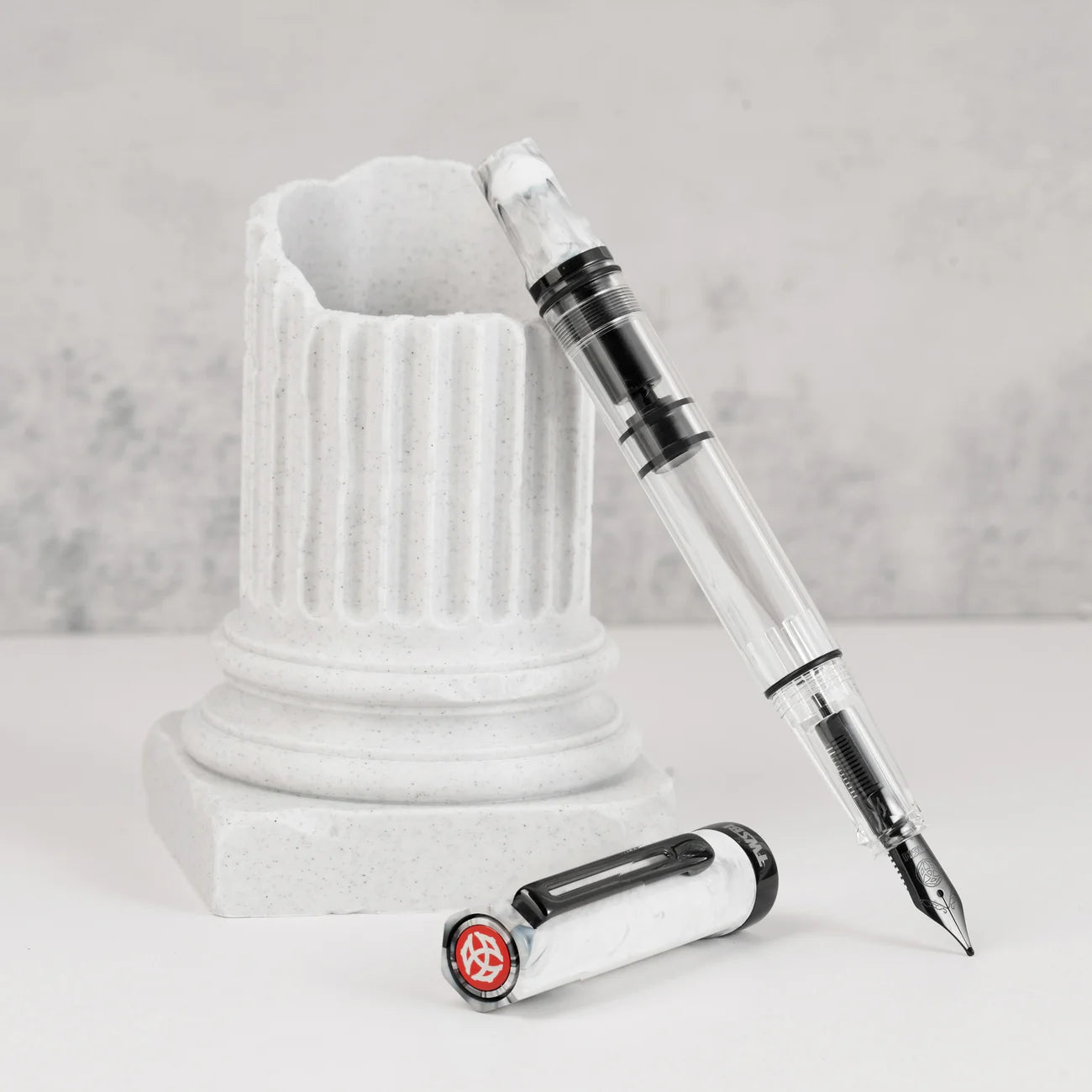 TWSBI ECO CARRARA ONYX FOUNTAIN PEN EF/F/M