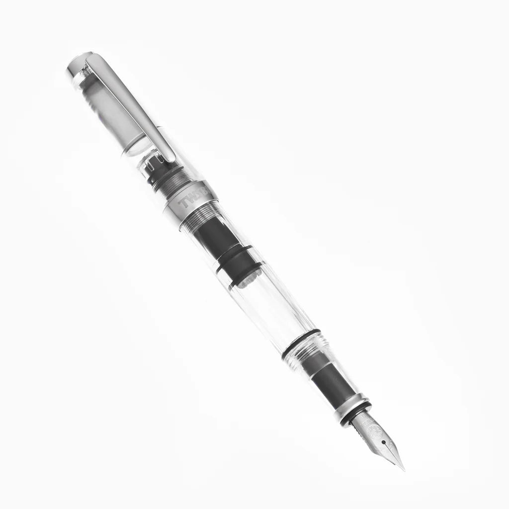 TWSBI DIAMOND MINI CLEAR FOUNTAIN PEN - EF/F/M nib