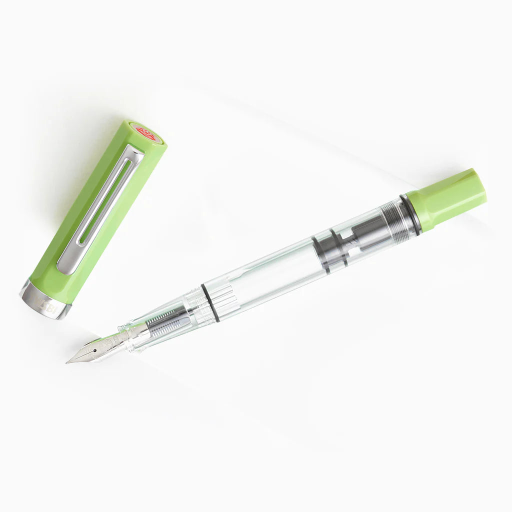 TWSBI ECO MATCHA GREEN FOUNTAIN PEN - EF/F/M/B/1.1. NIB
