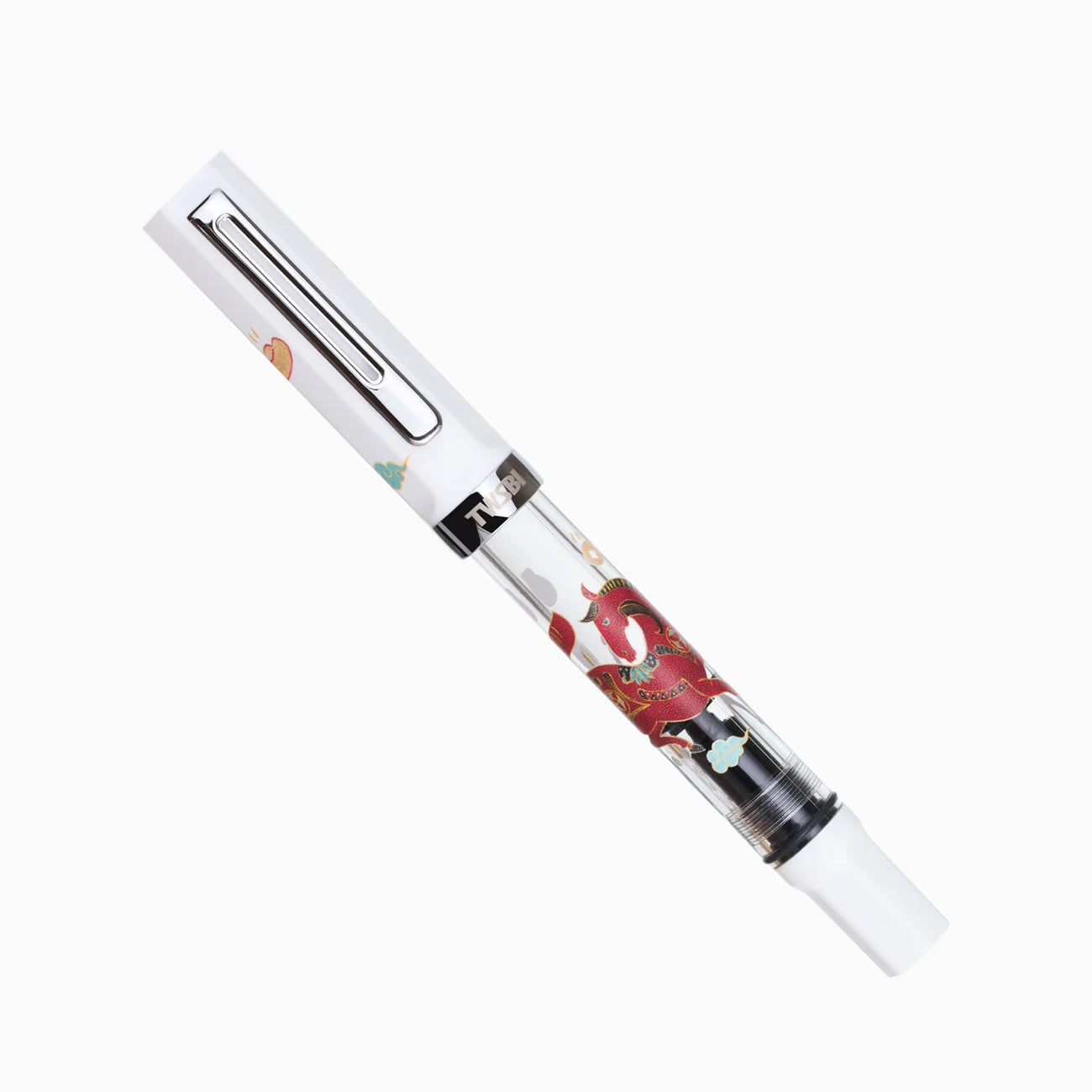 TWSBI ECO Fountain Pen White Horse - EF NIB