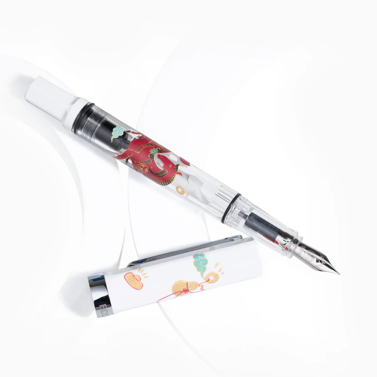 TWSBI ECO Fountain Pen White Horse - EF NIB