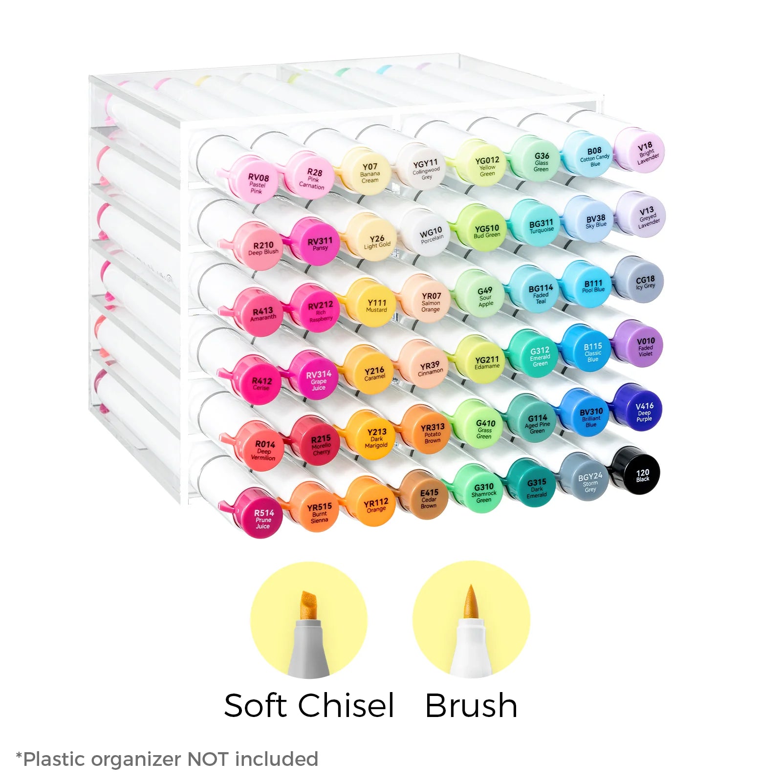 Ohuhu Honolulu² S [48stk - brush&soft chisel] Basic